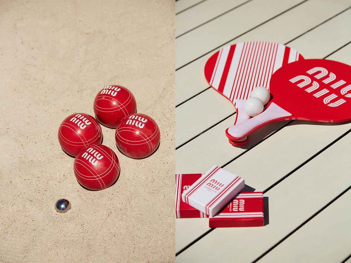The Miu Miu Summer Club: A Luxe Escape At Plage L'Ecrin In Cannes