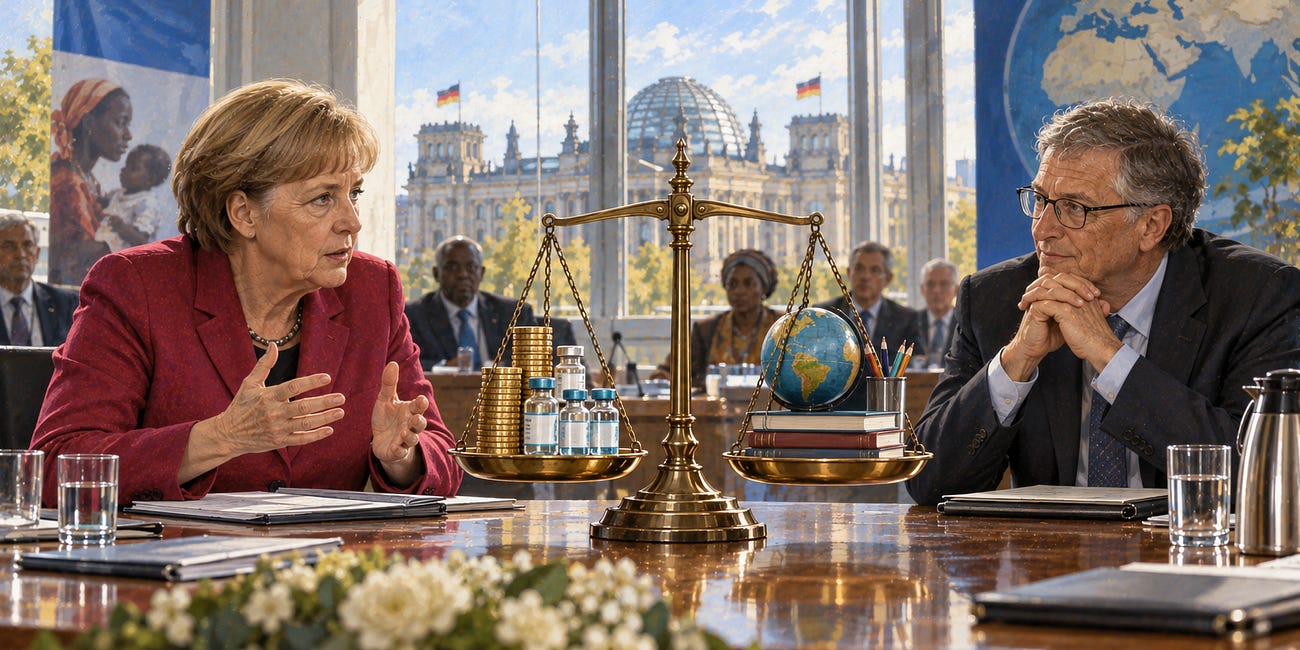 Merkel: Gates alapítványi milliárdjai politikai nyomást gyakoroltak a kormányokra az oltási kiadások növeléséért