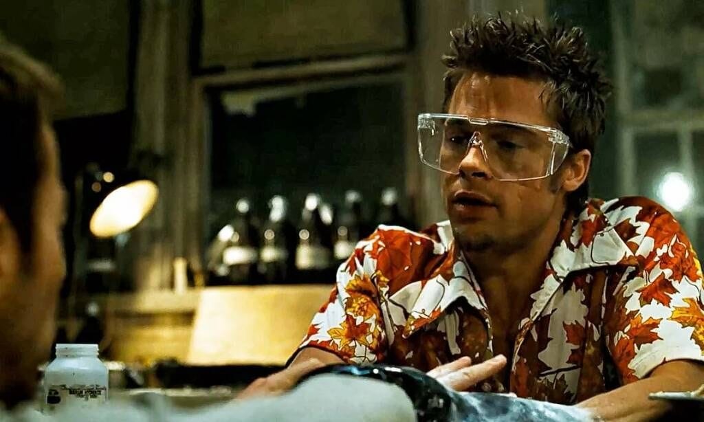 "Fight Club" - Brad Pitt as Tyler Durden