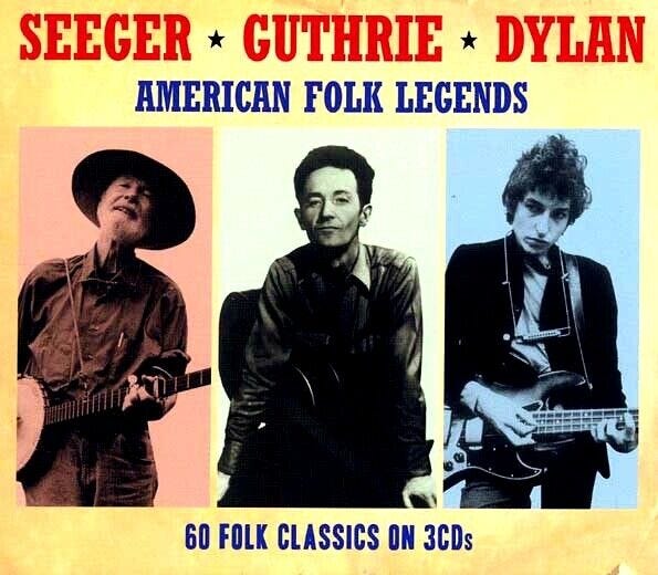 CD Pete Seeger, Woody Guthrie, Bob Dylan - American Folk Legends | eBay