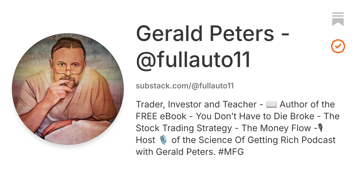 Gerald Peters - @fullauto11 | Substack