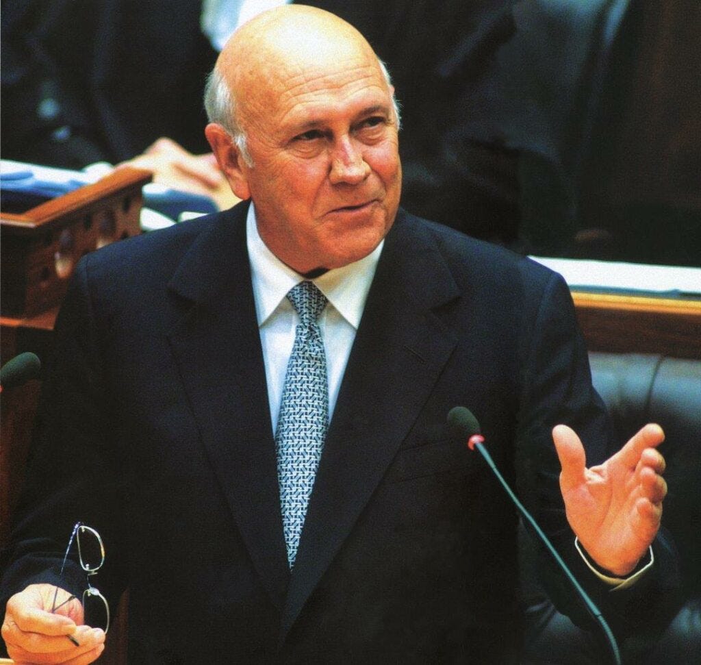 FW de Klerk Legacy - FW de Klerk Foundation FW de Klerk Legacy - FW de Klerk Foundation