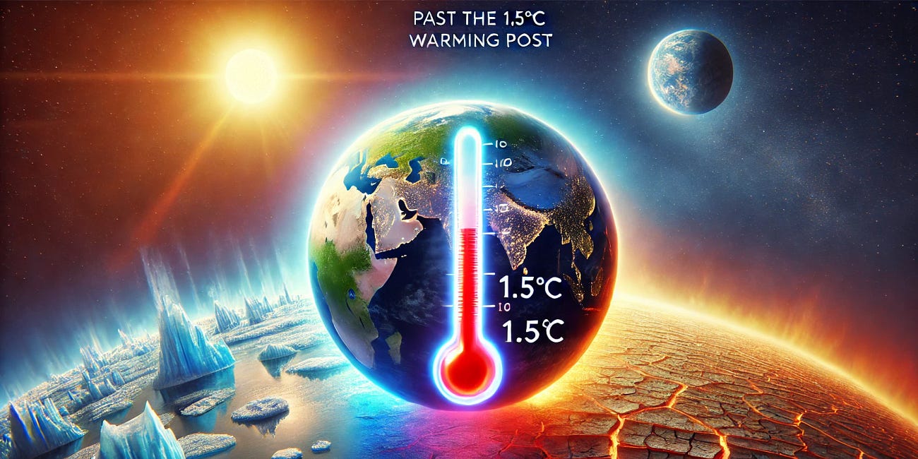 Past the 1.5C Warming Post