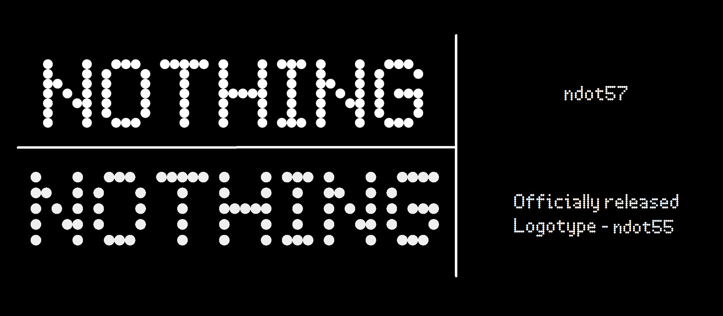 ndot57: the Nothing Typeface