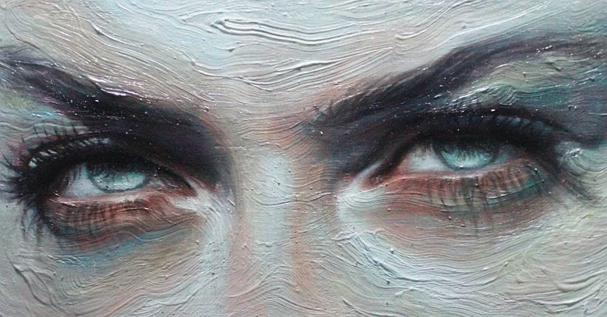 A window to the soul: the expressive eye paintings of Malda Mohamed —  Visualflood Magazine
