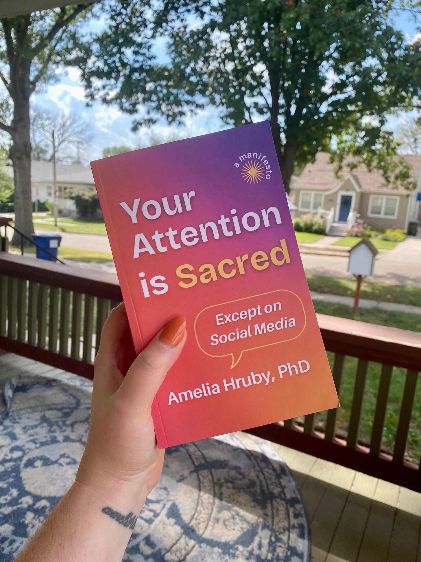 Your Attention is Sacred ✴ Paperback Only