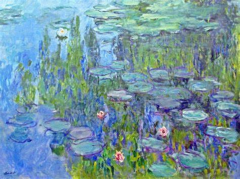 Water Lilies - Claude Monet - WikiArt.org - encyclopedia of visual arts