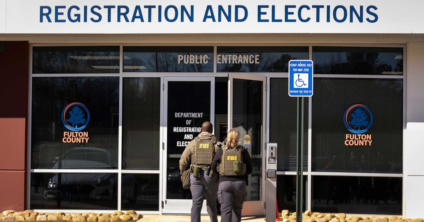 FBI's Search of Fulton County, Georgia, Election Center Is Unprecedented,  Experts Say — ProPublica