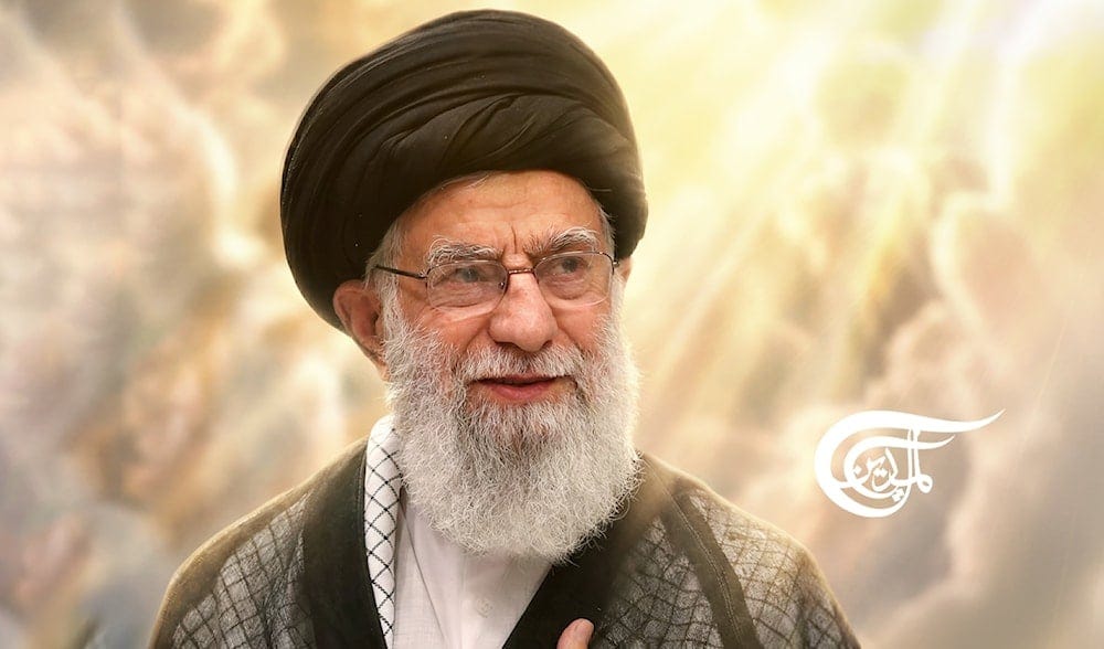 The leader of the Islamic Republic of Iran and the Islamic Revolution, Sayyed Ali Khamenei  (Al Mayadeen)