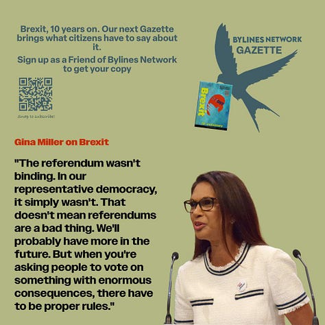 Three quotes from those featured in interviews in the next Bylines Network Gazette