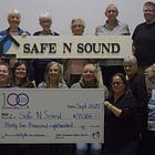 Safe ‘N Sound Receives $36,100 From 100 Women Who Care Grey Bruce