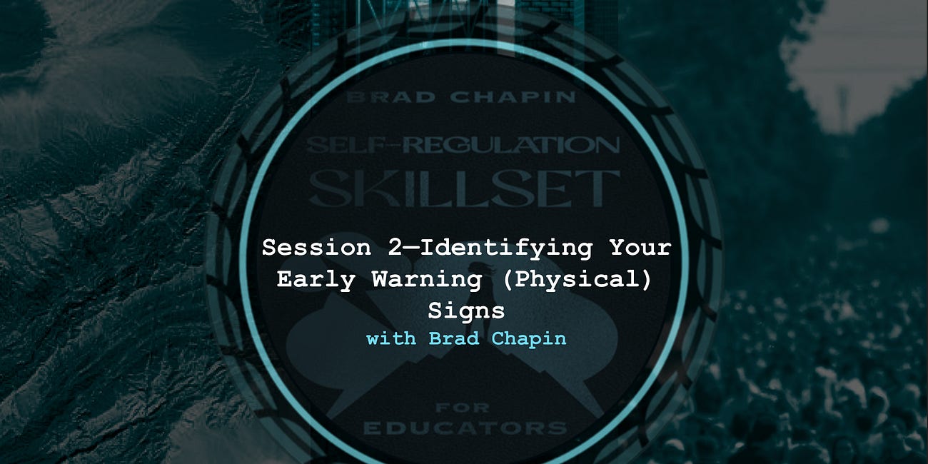Session 2: Identifying Your Early Warning Signs
