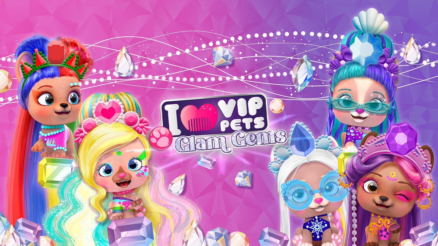 Vip Pets Glam Gems - Kitoons