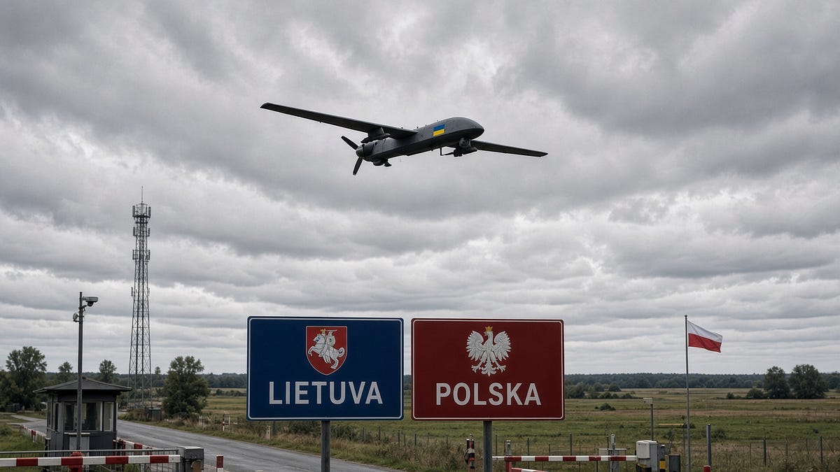 Bombshell: Lithuanian Defense Minister Reveals Ukrainian Drones Used in St. Petersburg Attack Came From Polish Airspace