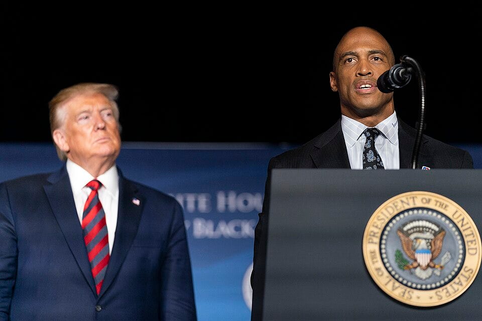 File:President Trump Delivers Remarks to the HBCU Conference (48714388661).jpg