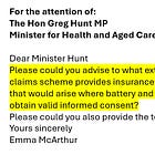 Vaccinators DO NOT have specific medical indemnity for administering COVID-19 vaccines in Australia