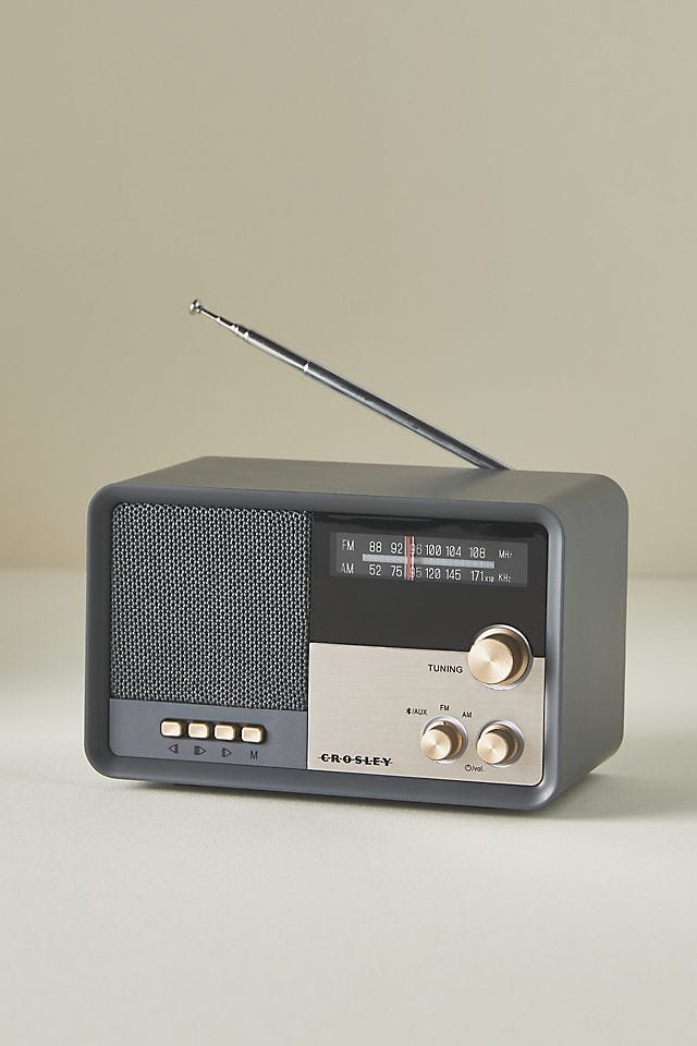 Crosley Tribute Radio & Bluetooth Speaker