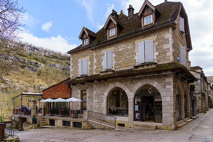The Lower Town of Rocamadour