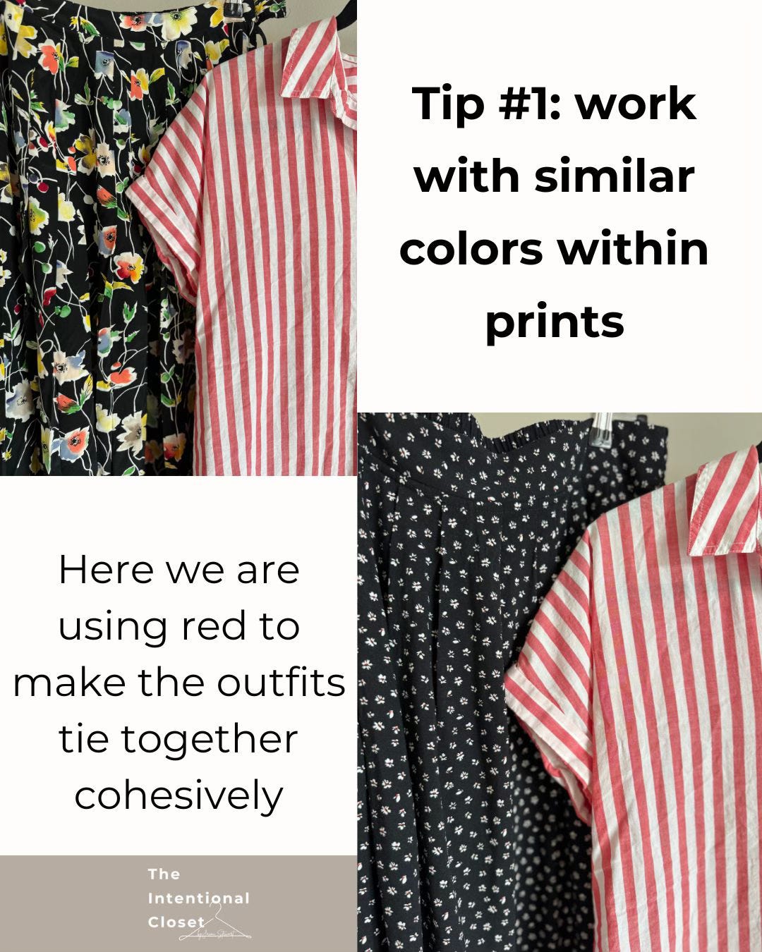 stripe shirt outfit, how to style, print mixing outfits