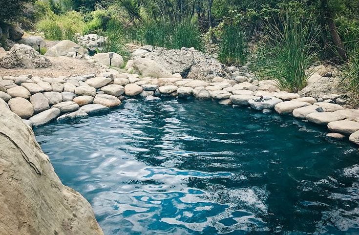 Visiting the Ojai Hot Springs (Ecotopia) In California