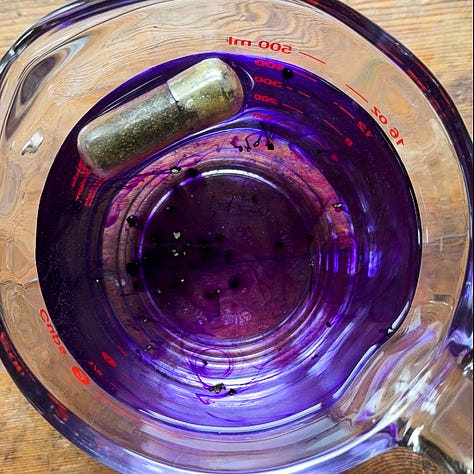 Antique Ink, Purple Violet