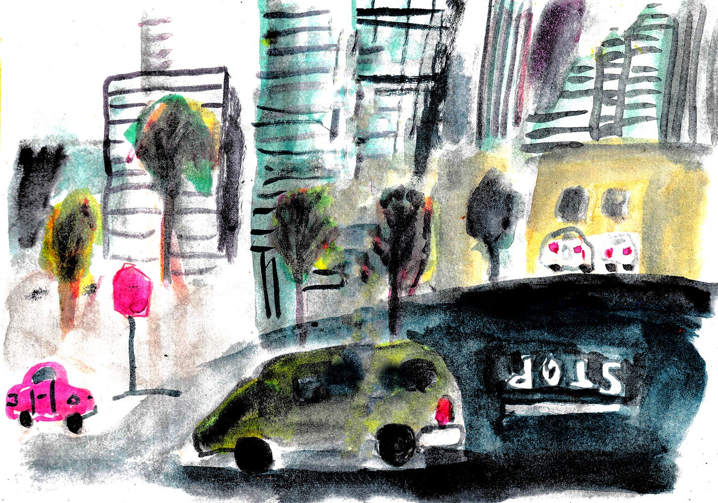 atlanta publix illustration by Beth Spencer