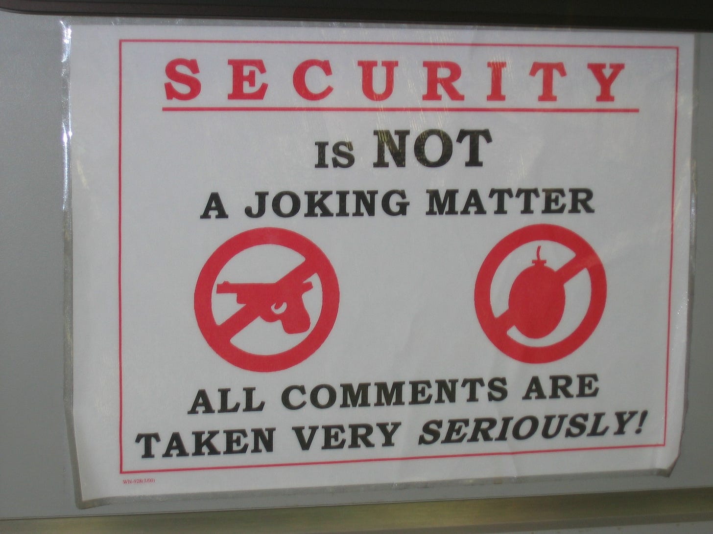 Security sign