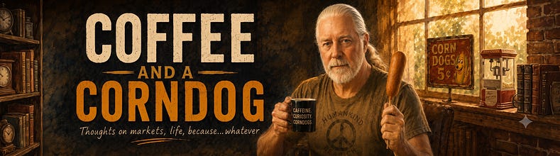 Coffee and a Corndog