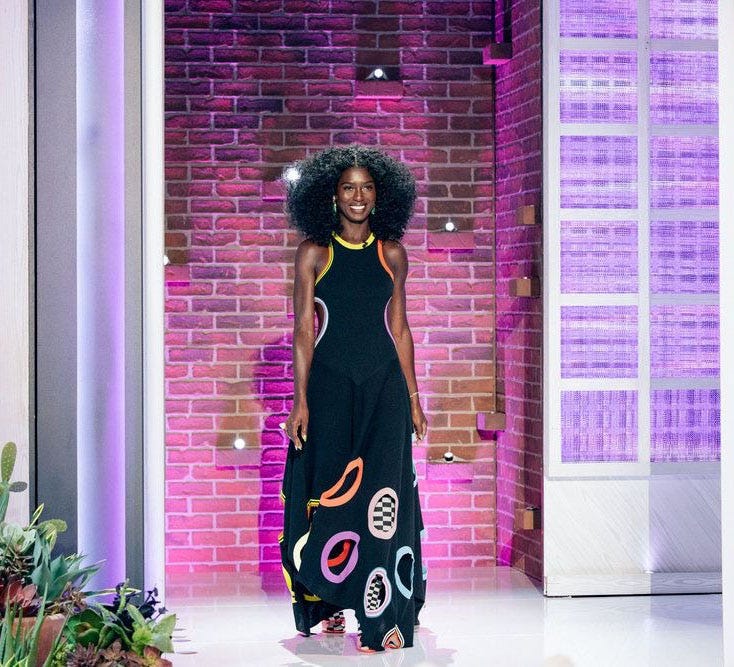 Jodie Turner-Smith Wore Christopher John Rogers On The Kelly Clarkson Show