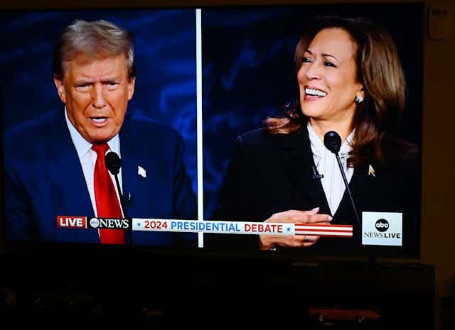 The audacity of Kamala Harris' laughter – and the racist roots of Trump's  derision