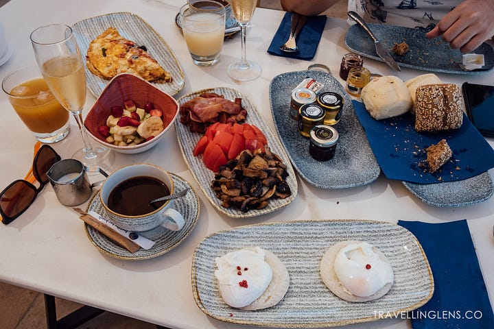 Breakfast at Andronikos Santorini Hotel