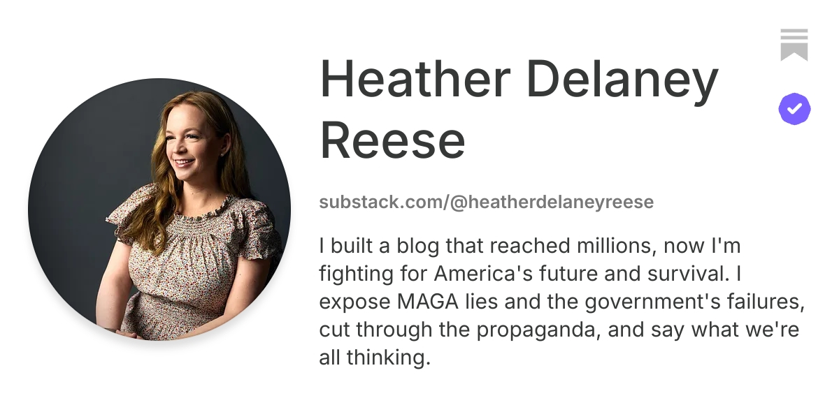 Heather Delaney Reese | Substack