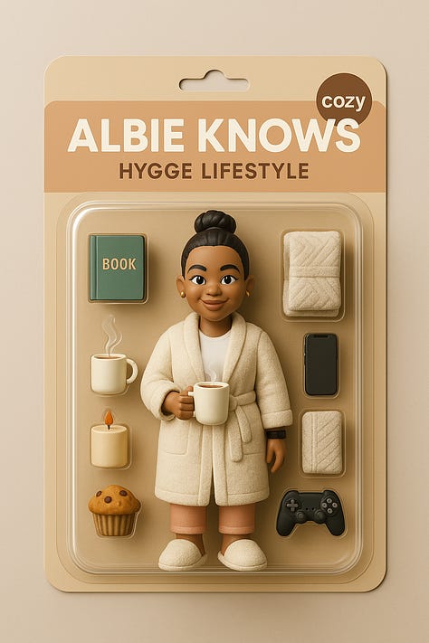 Drafts of AI Generated Albie Knows Action Figures