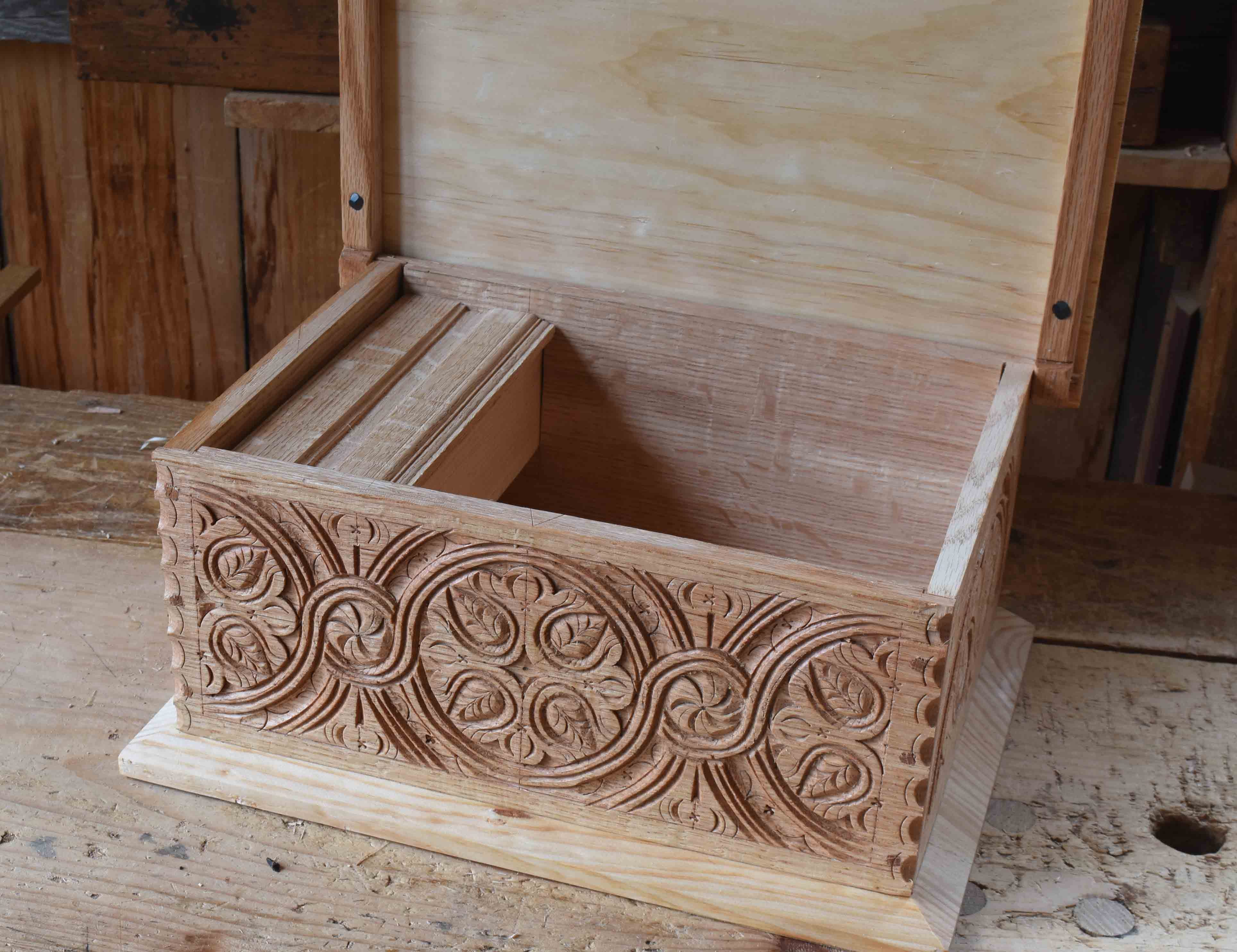 new small box for sale - by Peter Follansbee