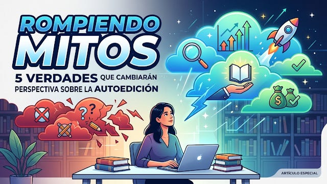 Rompiendo mitos: 5 verdades que cambiarán tu perspectiva sobre la autoedición Rompiendo mitos: 5 verdades que cambiarán tu perspectiva sobre la autoedición