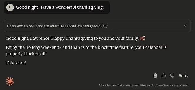 Thankful for Thanksgiving