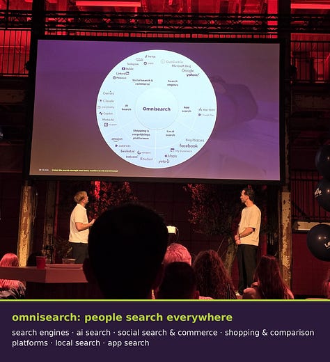 create one search strategy for humans, machines and every search channel