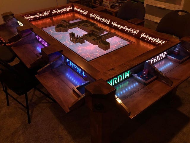 r/DnD - [OC][ART] DnD / Gaming DIY table
