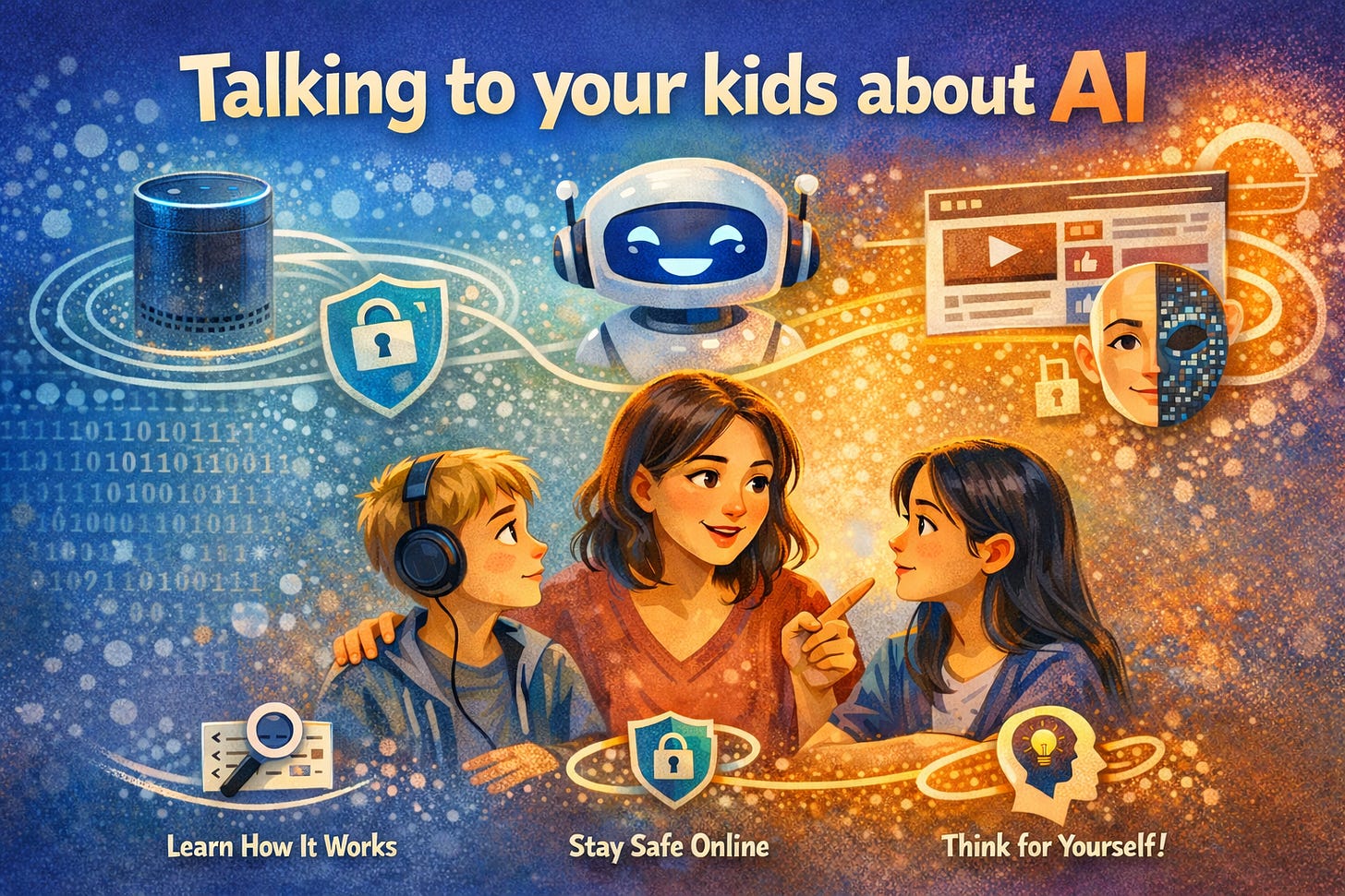 The AI Talk: A Parent's Guide from Age 6 to 17