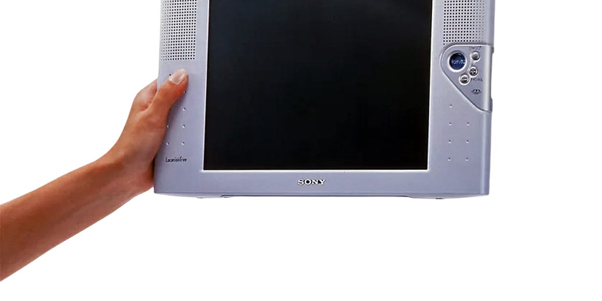 未使用 ■稀少■ SONY パーソナルITテレビ エアボード IDT-LF1 未使用 □稀少□ SONY パーソナルITテレビ エアボード IDT-LF1 未使用