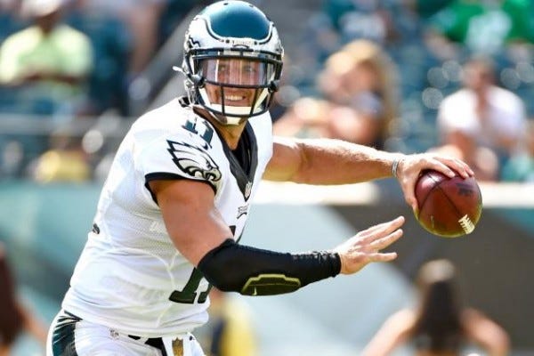 nfl preseason week 1 tim tebow bulging for eagles 2015 images