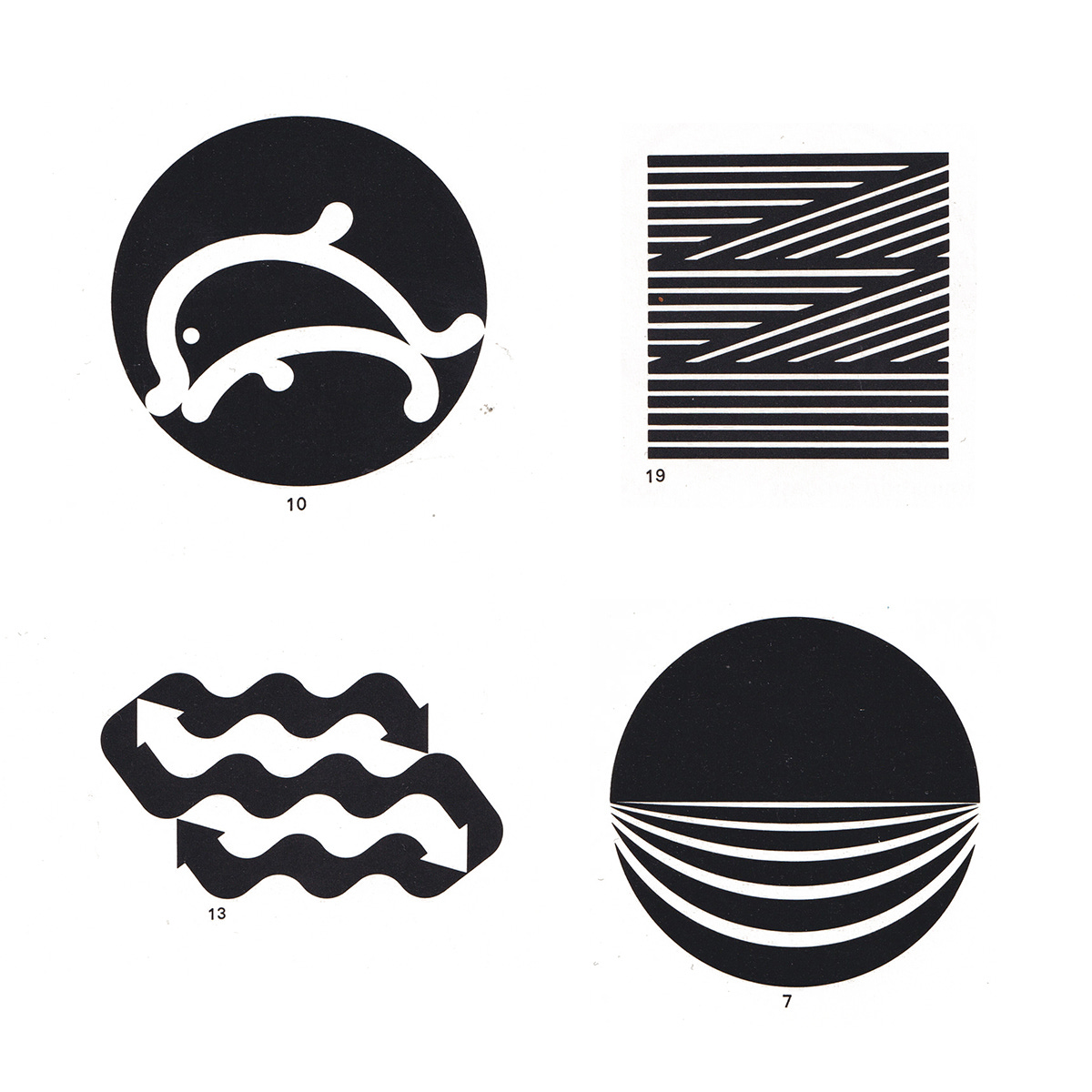 Logo proposals for Expo '75, Yusaku Kamekura