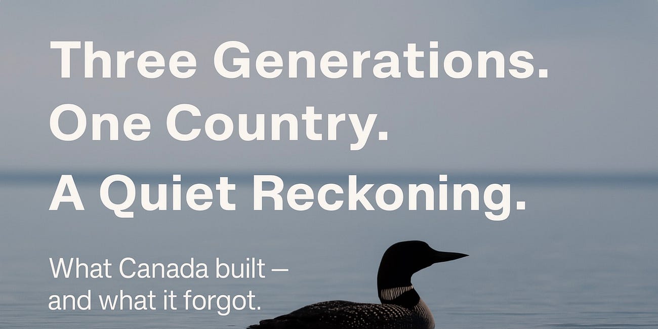 Three Generations. One Country. A Quiet Reckoning.