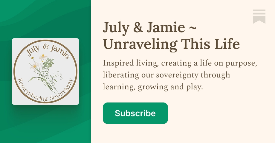 July & Jamie ~ Inspired Living | Substack