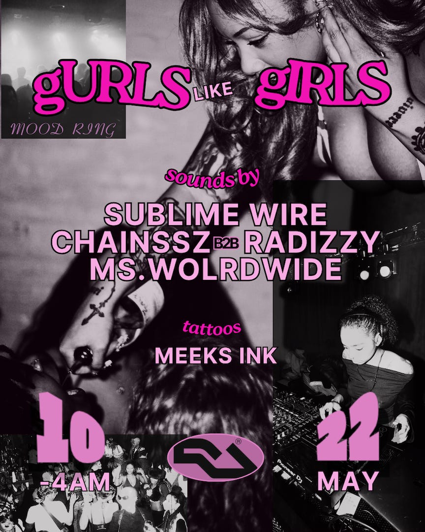gURLSLIKEGIRLS - Flyer front gURLSLIKEGIRLS - Flyer front