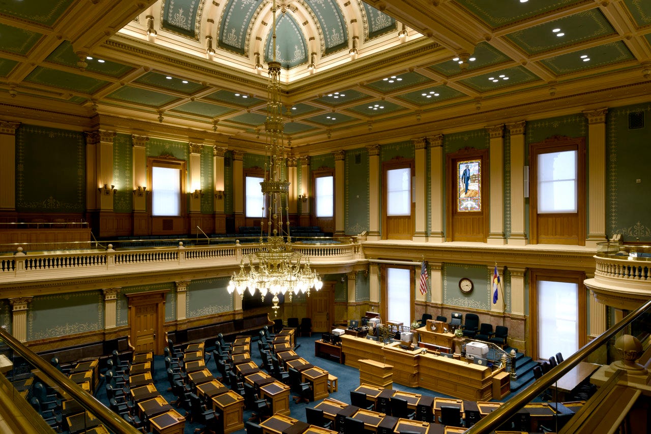 Colorado House of Representatives chamber