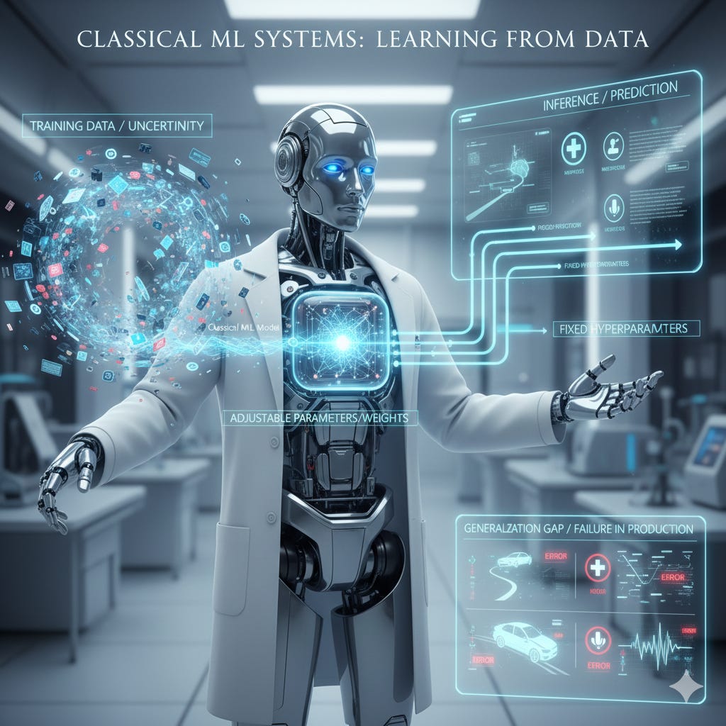 How Classical ML Systems Learn from Data