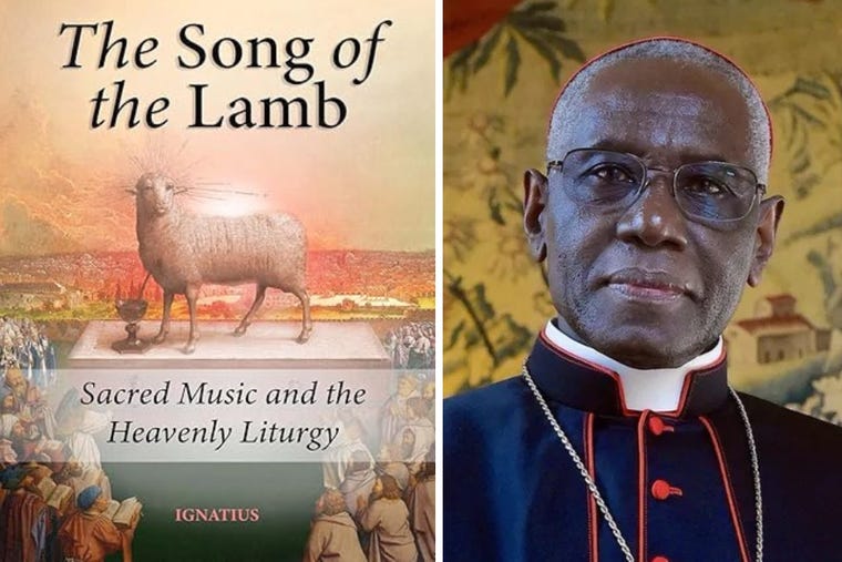 New book explores sacred music as author Peter Carter interviews Cardinal Robert Sarah. 