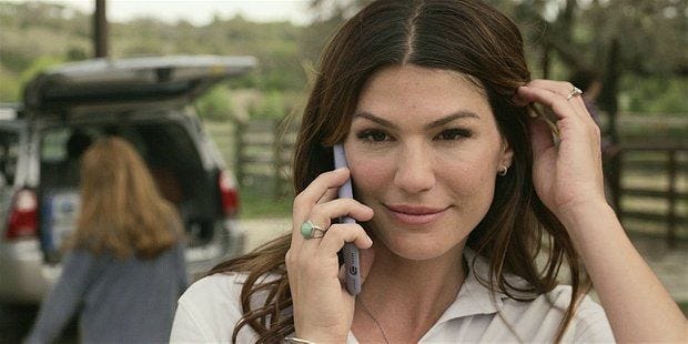 Walker Gen Padalecki on phone with Jared before getting killed off 1.12. Walker Gen Padalecki on phone with Jared before getting killed off 1.12.