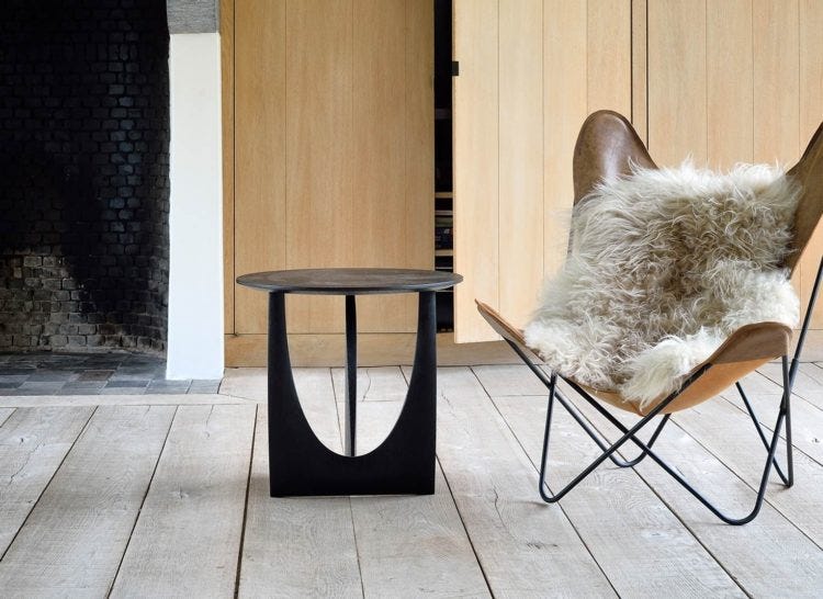 adventure in furniture ethnicraft oak geometric side table adventure in furniture ethnicraft oak geometric side table